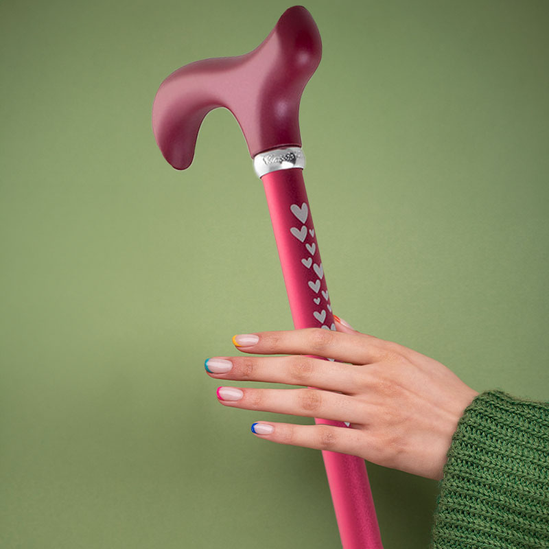 Perfect in Pink: For Pretty Walking Stick Designs